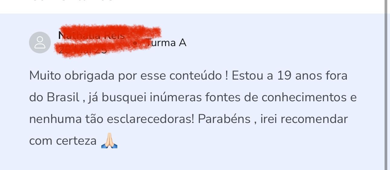 Depoimento sobre o manual de saída fiscal